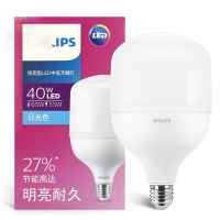 飞利浦(Philips) 40W E27 白光 6500K LED 中低天棚灯泡 (计价单位:个) 白色