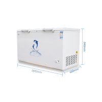 澳柯玛 BC/BD-560H 560L 双温 卧式 顶开 双开门 冰柜 (计价单位:台) 白色