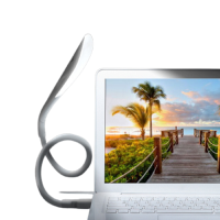 倍方 USB笔记本电脑灯 增强版 白色开关可触 办公用台灯 1.00 台/个 (计价单位:个) 白色