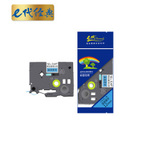 e代经典 TZe-531 适用兄弟标签机 12mm 标签机色带 1.00 个/盒 (计价单位:盒) 蓝底黑字