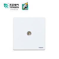 天正 V5-2K123 二开单五孔插座 插座 (计价单位:个) 白色