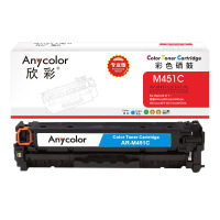 欣彩(Anycolor) AR-M451C 专业版 2600页 适用惠普HP M351a 硒鼓 1.00 只/支 (计价单位:支) 蓝色