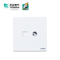 天正 V5-DH 电话插座 插座 (计价单位:个) 白色