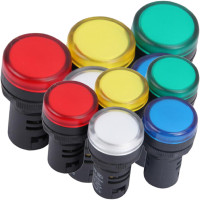 正泰 ND16-22DS/4 AC 纯蓝 380V 指示灯 (计价单位:个) 纯蓝