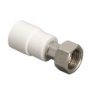 联塑(LESSO) dn20*1/2 PP-R活接直接 (计价单位:个) 白色