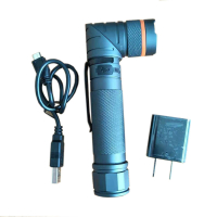 领航电器(LHDQ) LH7500B 3W DC3.7V 冷光 时间:6h/12h IP65 色温6000K 光源类型LED 多功能强光电筒 (计价单位:个) 黑色