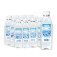 乐百氏 天然苏打水 无糖无汽无添加 400ml*12瓶 塑膜装 弱碱饮用天然水 箱