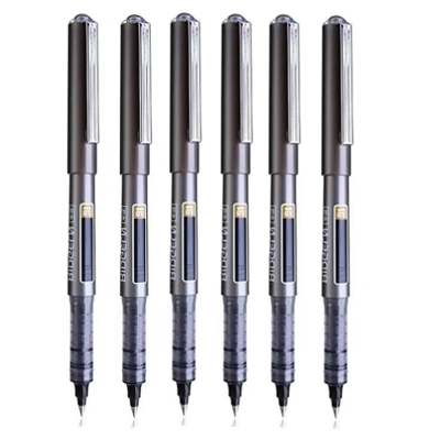 晨光 M&G 陶瓷球珠直液式签字笔 ARP50102 0.5mm (黑色) 12支/盒 中性笔 盒