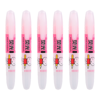 晨光 M&G 荧光笔 MF5301 单头 (粉红) 12支/盒   1盒