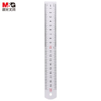 晨光 M&G 铝合金办公直尺 ARL96026 200mm 48把/盒 把