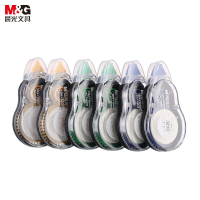 晨光 M&G 大容量修正带 ACT55308 5mm*12m 12个装 12m×5mm 树脂 套