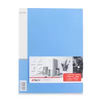 晨光 M&G 强力夹文件夹 ADM94618 A4 背宽24mm (蓝色) 个