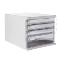 晨光 M&G 四层无锁文件柜 ADM95295 (灰色) 台