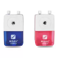 晨光 M&G 削笔器 APS90613 手动 (蓝色粉色) 6个/盒 (颜色随机) 个