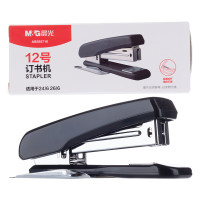 晨光 M&G 12#侧带起钉器订书机 ABS92718 (黑色) (适配24/626/6针) 个