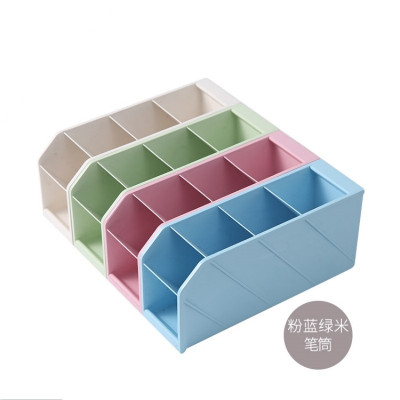 晨光 M&G 斜插式笔筒 ABT98476 202*61*91mm (粉色) 个