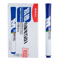 晨光 M&G 白板笔 AWMY2201 2.6mm (蓝色) 10支/盒 塑料 盒