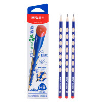 晨光 M&G 正姿洞洞笔三角木杆铅笔 AWP30716 HB 12支/盒 盒