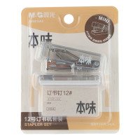 晨光 M&G 订书机本味mini 套装 ABS916AX 12号 套