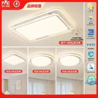 雷士照明北欧护眼吸顶灯15-20㎡卧室客厅多色温LED节能