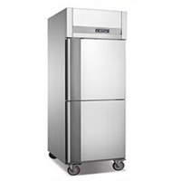 猛世 冰柜 MS-G0.5F-2M-C 双门 500L 无级 机械控温 银色 风冷 0401011668&&