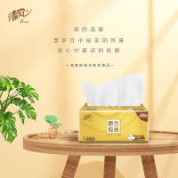 清风(Breeze)抽纸 金装3层150抽*24包M码 亲肤无刺激 卫生纸 纸巾 餐巾纸 整箱