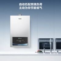 海尔 燃气热水器 JSQ25-13FDCFXC 13升密闭稳燃舱 智慧节能 高抗风