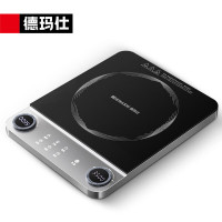 德玛仕 IH-QT-3500Q1 商用电磁炉 3500W大功率超薄电池炉灶大火力电磁灶