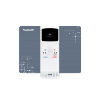 美菱厨房净水器RO反渗透五重过滤直饮机带加热 5R100HA净水器(冰蓝色)