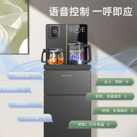 美菱 MY-YT981 底部加水下置水桶家用立式茶吧饮水机 柔和磨砂面语音遥控防溢水 温热