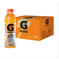 百事可乐佳得乐电解质运动功能饮料橙味600ml*15瓶整箱装