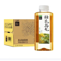 让茶无糖高山茶系列桂花乌龙整箱装500ml*15瓶