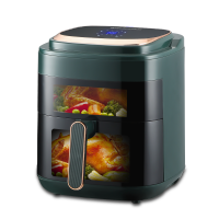 (易采云)苏宁宜品电子空气炸锅23E墨绿色电子款