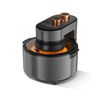 (易采云)苏宁宜品空气炸锅K02机械灰色(非电子)