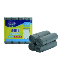 妙洁平底垃圾袋大号4卷装72只