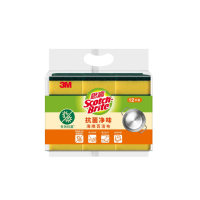 S62212 3M思高抗菌净味海绵百洁布12片装
