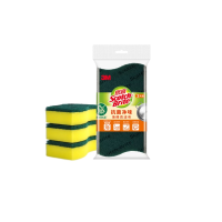 3M S6223 思高抗菌净味海绵百洁布3片装