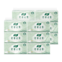 心相印云感柔韧亲肤三层100抽12包抽纸(6包*2提)