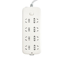 公牛新国标插座8位5孔插线板插排插接线板总控电源插板多米数 S1080 10A 全长3m