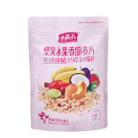 小燕子充氮保鲜坚果水果香脆燕麦片香脆非油炸即食燕麦片早餐烘焙香脆