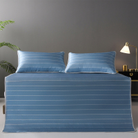 梦洁家纺冰丝凉席三件套 寐蓝180*200cm