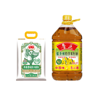 鲁花菜籽油面粉福利组合200元