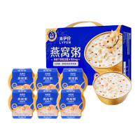来伊份厚椰燕麦燕窝粥礼盒1200g(共6碗) 早餐粥甜粥经典粥便携即食 送父母长辈
