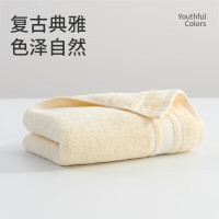 洁玉(Jeyu) 沐然纯棉毛巾 90g单条袋装 米色