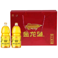 金龙鱼谷珍双萃稻米油礼盒1.5L*2