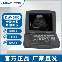 大为医疗(DAWEI)笔记本全数字超声诊断仪 DW-580 标配腹部探头 黑白超声