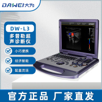 大为医疗(DAWEI)笔记本式彩色多普勒超声诊断仪 彩超B超机DW-L3标配腹部探头*1