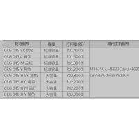 佳能(Canon)硒鼓CRG045 Y黄色(适用MF635Cx/MF633Cdw/MF631Cn)