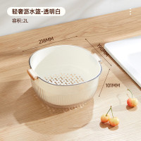 慧吉洗菜盆沥水篮子中号(10个)