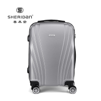 喜来登(SHERIDAN)行李箱旅行箱登机箱 万向轮拉杆箱耐 SHX-002S 银色-20寸